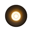 Downlight ALBRIC IP20/44, noir mat gradable