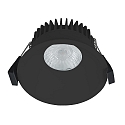 Nordlux Downlight ALBRIC IP20/44, noir mat gradable