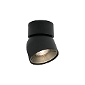 Nordlux Luminaire de plafond PITCHER GU10 IP20, noir gradable