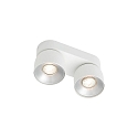 Luminaire de plafond PITCHER � 2 flammes GU10 IP20, blanche gradable
