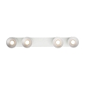 Nordlux ceiling luminaire PITCHER 4 flames GU10 IP20, white dimmable