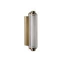 Nordlux wall luminaire NIMAL E14 IP44, brass dimmable