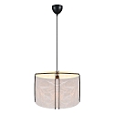 Nordlux pendant luminaire CARDINE 50 E27 IP20, black, white matt dimmable