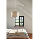 Nordlux pendant luminaire CARDINE 50 E27 IP20, black, white matt dimmable