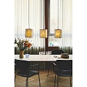 Nordlux Luminaire à suspension CARDINE 3 flammes E27 IP20, blanc mat gradable