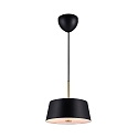 Luminaire à suspension CLASI 30 E14 IP20, noir mat gradable