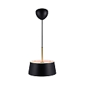 Nordlux Luminaire à suspension CLASI 30 E14 IP20, noir mat gradable