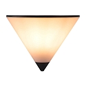 outdoor wall luminaire NOORSTAD E27 IP44, black matt, white 