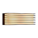Nordlux Luminaire mural d’extérieur FLUCTUS 28 E27 IP44, noir mat, blanche 