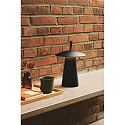 Lampe de table à accu ARA TO-GO 2 IP54, noir gradable