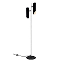 design for the people by Nordlux Lampadaire ROCHELLE GU10 IP20, noir mat 