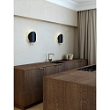 design for the people by Nordlux wall luminaire SPARGO E27 IP20, mat, brass, black 