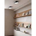 design for the people by Nordlux Luminaire de plafond KAITO 2 PRO 30 IP20, noir gradable