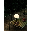 Nordlux Lampe de table � accu SPONGE ON A STICK IP44, noir mat, blanche gradable