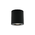 Spot SABONIS GU10 IP20, noir gradable