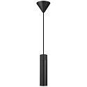 Luminaire � suspension TILO � 1 flamme, rond GU10 IP20, noir gradable