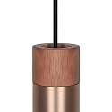 Nordlux pendant luminaire TILO 1 flame GU10 IP20, brass, burnished dimmable