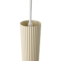 pendant luminaire VICO GU10 IP20, beige dimmable