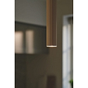 pendant luminaire VICO GU10 IP20, beige dimmable