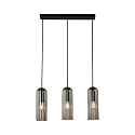 Luminaire à suspension MIELLA 3 flammes E27 IP20, couleurs fumée gradable