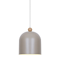 Luminaire à suspension GASTON E27 IP20, brun clair gradable