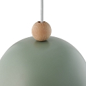 Nordlux pendant luminaire GASTON E27 IP20, green dimmable