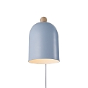 wall luminaire GASTON E27 IP20, blue 