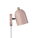 Nordlux wall luminaire GASTON E27 IP20, soft pink 