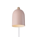 Nordlux wall luminaire GASTON E27 IP20, soft pink 