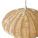 Nordlux Luminaire à suspension ALLIE E27 IP20, marron gradable