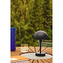 Nordlux Lampe de table � accu ELLEN TO-GO sans chargeur, avec IP station de rechargea IP44, mat, noir gradable