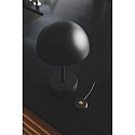Nordlux Lampe de table � accu ELLEN TO-GO sans chargeur, avec IP station de rechargea IP44, mat, noir gradable