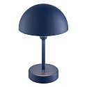 Nordlux Lampe de table � accu ELLEN TO-GO sans chargeur, avec IP station de rechargea IP44, bleu, mat gradable