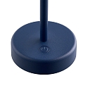 Nordlux Lampe de table � accu ELLEN TO-GO sans chargeur, avec IP station de rechargea IP44, bleu, mat gradable