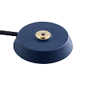 Nordlux Lampe de table � accu ELLEN TO-GO sans chargeur, avec IP station de rechargea IP44, bleu, mat gradable