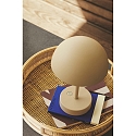 Nordlux Lampe de table � accu ELLEN TO-GO sans chargeur, avec IP station de rechargea IP44, beige, mat gradable