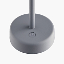 Nordlux Lampe de table � accu ELLEN TO-GO sans chargeur, avec IP station de rechargea IP44, gris, mat gradable
