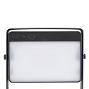 Nordlux battery table lamp SAULIO IP44, black dimmable