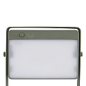 Nordlux battery table lamp SAULIO IP44, olive green dimmable