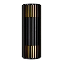 Luminaire mural d'ext�rieur ALUDRA DOUBLE E27 IP54, seaside noir gradable