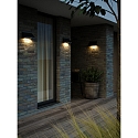 Nordlux Luminaire mural TADAS E14 IP54, noir gradable