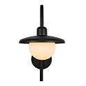 Nordlux Luminaire mural BERLO E27 IP44, noir gradable