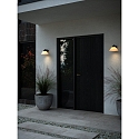 Nordlux Luminaire mural LINAS E27 IP54, noir gradable