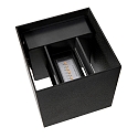 Nordlux Luminaire mural MILDA KUBI UP/DOWN IP44, noir 