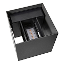 Nordlux Luminaire mural MILDA KUBI UP/DOWN IP44, anthrazit 