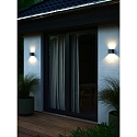 Nordlux Luminaire mural MILDA KUBI UP/DOWN IP44, anthrazit 