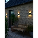 Nordlux Luminaire mural MILDA UP/DOWN IP44, noir 