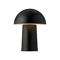 design for the people by Nordlux Lampe de table à accu FAYE IP20, noir gradable