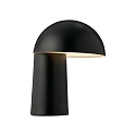 design for the people by Nordlux Lampe de table à accu FAYE IP20, noir gradable