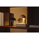 Lampe de table à accu FAYE IP20, beige gradable